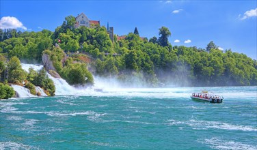Rhine Falls with Laufen Castle and round trip boat