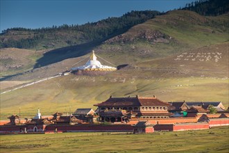 Amarbayasgalant Monastery is one of the three largest Buddhist monastic centers in Mongolia. Selenge province
