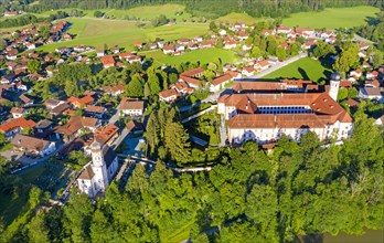 Beuerberg with Marienkirche and monastery