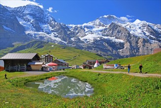 Kleine Scheidegg off Moench and Jungfrau-Massif