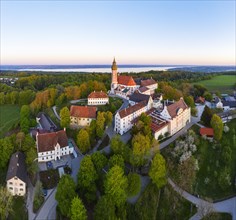 Monastery Andechs in the morning light