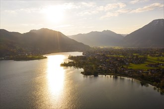 Morning atmosphere over Tegernsee