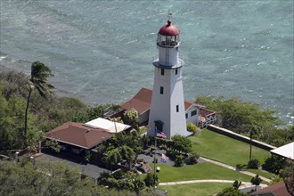 Diamond Head Lighthouse of the US Coast Guard
