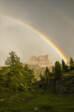 Rainbow over Monte Averau