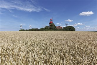 Wheat field with Bastorfer lighthouse