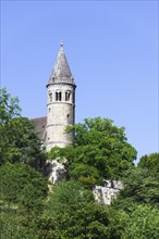 Tower of the Benedictine Abbey Lorch