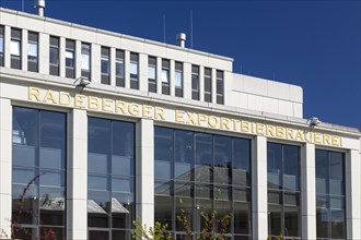 New building of the Radeberger Exportbrauerei