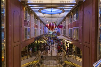 Shopping mall cruise ship MS Color Fantasy
