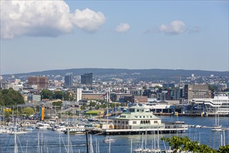 City panorama Oslo