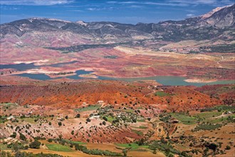 Landscape near Bin El Ouidane reservoir