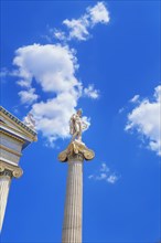 Statue of Apollo outside the Academy of Athens