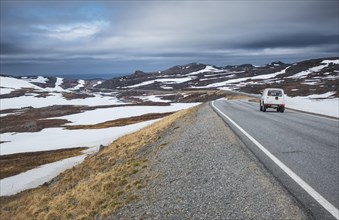 Road to North Cape by car