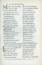 Sheet from Otfried's Gospel Harmony