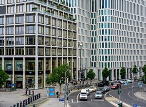 Upper West high-rise at Breitscheidtplatz in Berlin