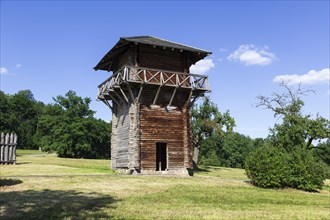 Limes watch tower near the Kloster Lorch monastery