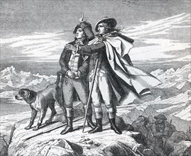 Carl August and Johann Wolfgang Goethe in Switzerland