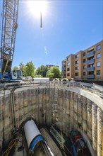 New construction of Berne sewer