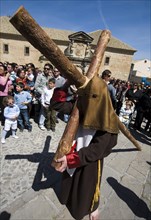Procession for Holy Week in Baeza
