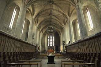 Tomb of Pope Clement VI in the abbey of La Chaise Dieu