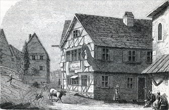 Historical illustration from Otto von Leixner