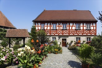 Rectory half-timbered house