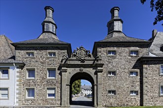Portal with main entrance Monastery Grafschaft