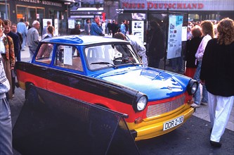 The last Trabbi during the Festival of Unity