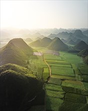Karst mountains near Looping