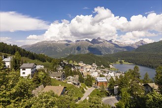 St. Moritz-Dorf and Lake St. Moritz