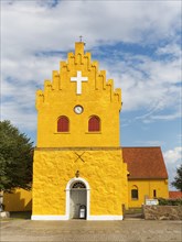 Yellow church in Allinge