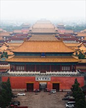 The Forbidden City in Smog