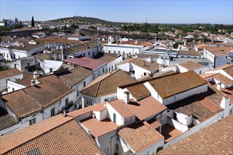 View over roofs