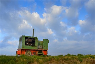 Bog railway in the moor