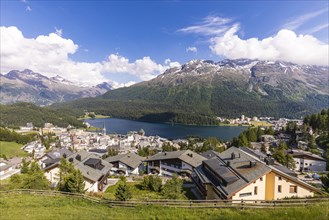 St. Moritz-Dorf and Lake St. Moritz