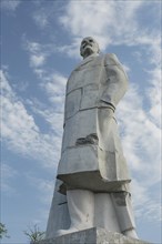 Vladimir Lenin monument in the Museum of Socialist Realism. Decommunization in Ukraine