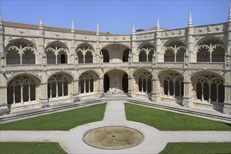 Courtyard in the Cloister