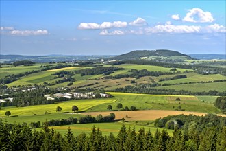 Landscape form middle Erzgebirge