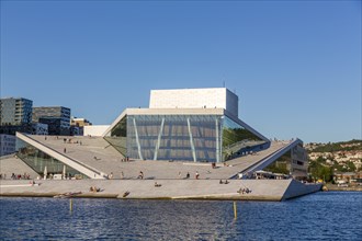 Promenade and New Opera House Oslo