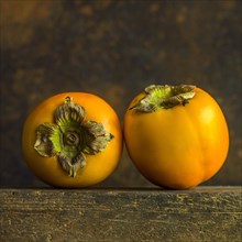 Close-up of persimmons