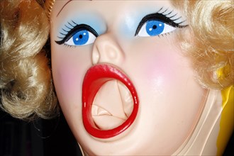 Mouth of a sex doll