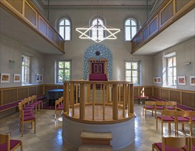 Interior of a synagogue