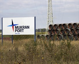 Pipes for the Nord Stream 2 Baltic Sea pipeline