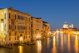 Canal Grande at night