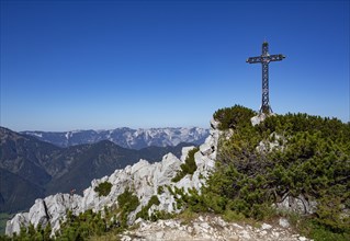Via ferrata to the summit cross