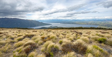 View of Lake Te Anau and Southfiord
