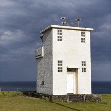White lighthouse at Cape Bjargtangar