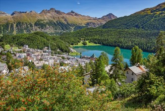 Village overview with Lake St