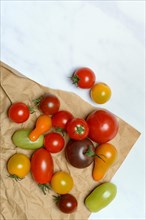 Various cherryTomatoes