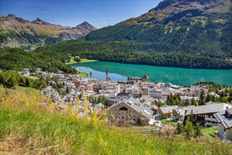 Village overview with Lake St