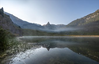 Schottmalhorn reflected in the Funtensee